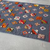 Berber Kilim Hallway Rug VINTAGE Velvet Patterns