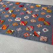 Berber Kilim Hallway Rug VINTAGE Velvet Patterns