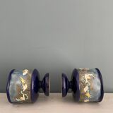 Two Thomas Sergent planters in Palissy majolica