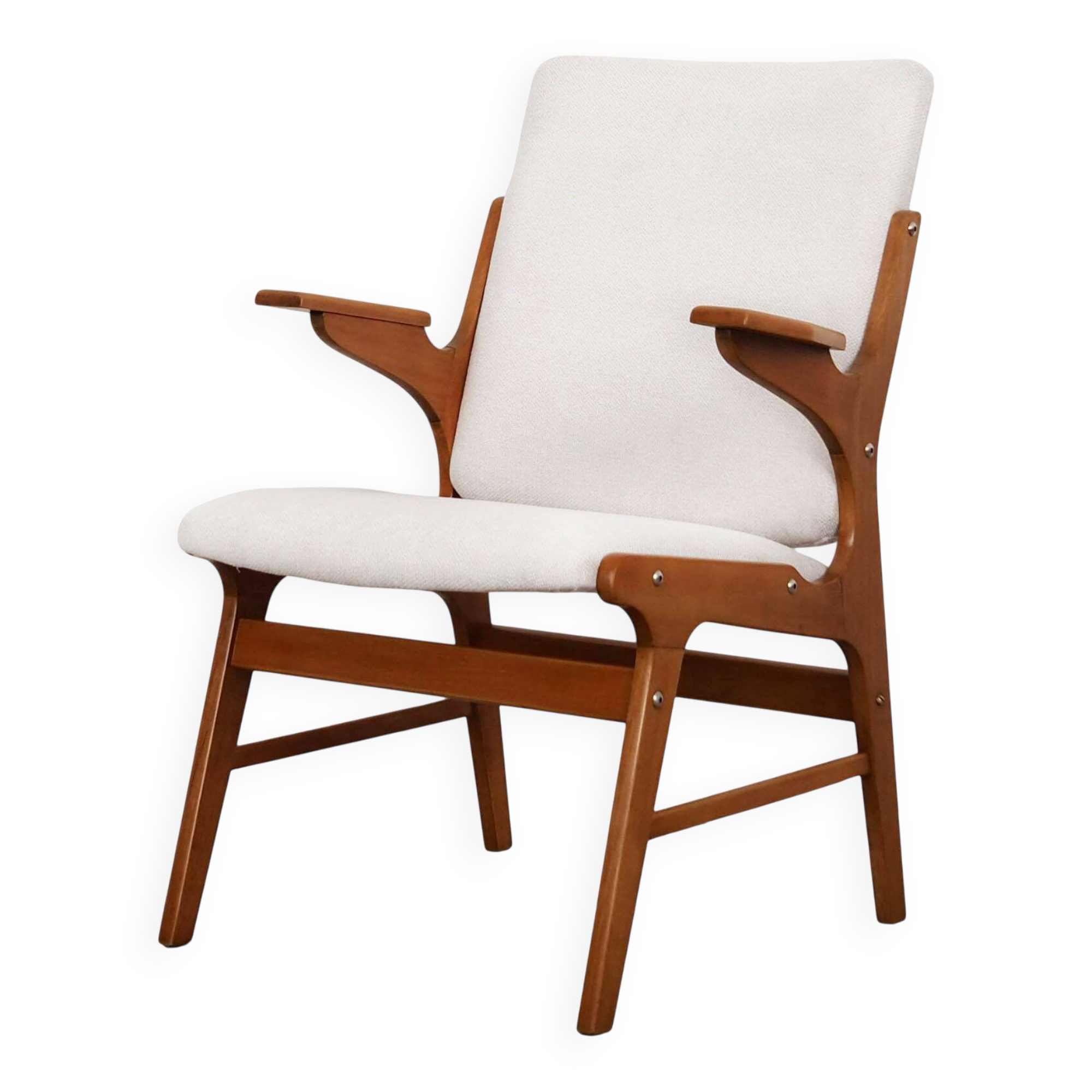 Scandinavian beech armchair, Arne Hovmand Olsen, A. R. Klingenberg & Son