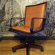 Vintage Cofemo leather armchair