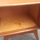Vintage bedside compass feet