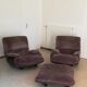 Michel Ducaroy line Roset model Marsala 2 armchair, 1 pouf