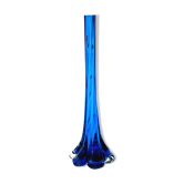 Soliflore bleu en verre