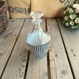 Carafe Luminarc Vintage with Bouchon with Black and White Carreaux décor