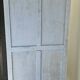 Armoire parisienne àcienne lingère meuble rangement vintage bleu