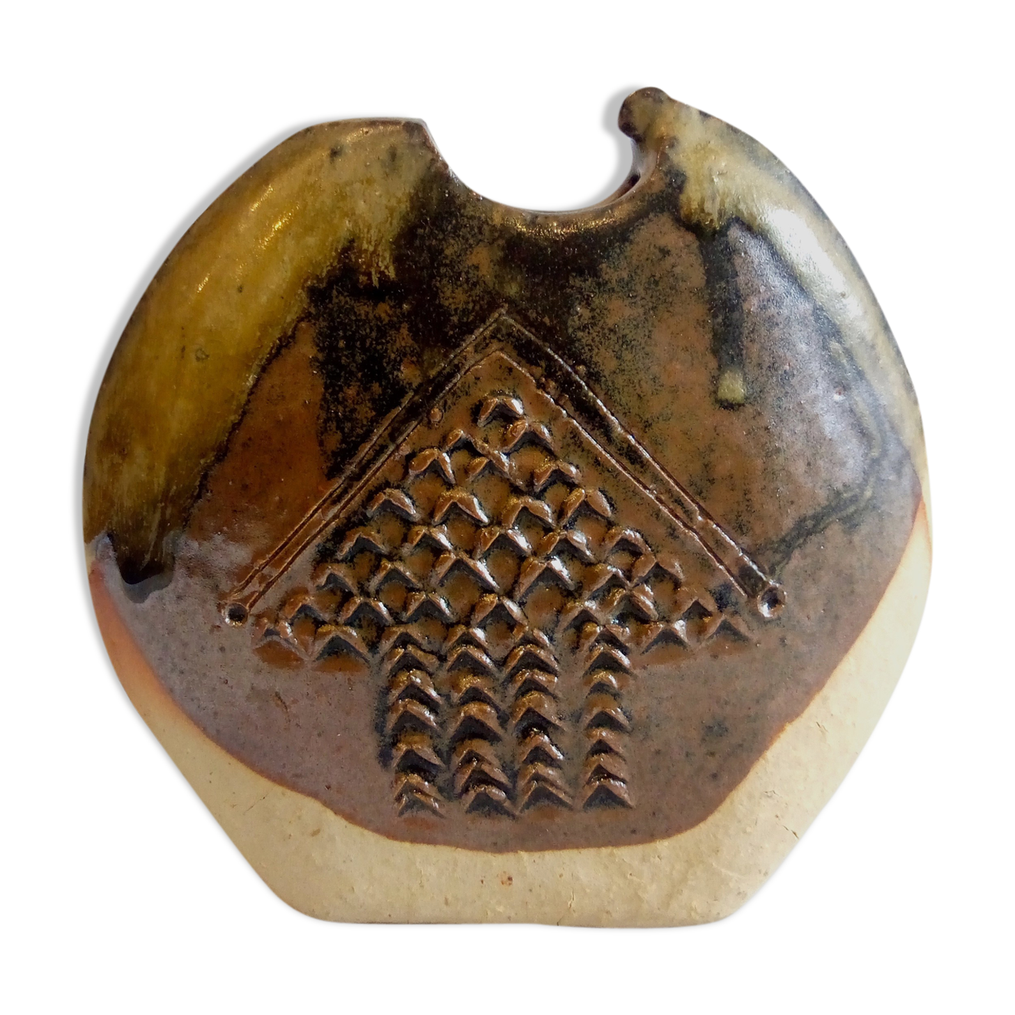 Lenticular vase Pat & Jo Rowland  1960