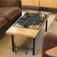Table basse brésilienne signée Zoltan Vertes, années 50