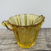 Seau à glace 1970 en verre