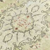 7x10 Cream Brown Oriental Vintage Area Rug, 203x308Cm SK 23587