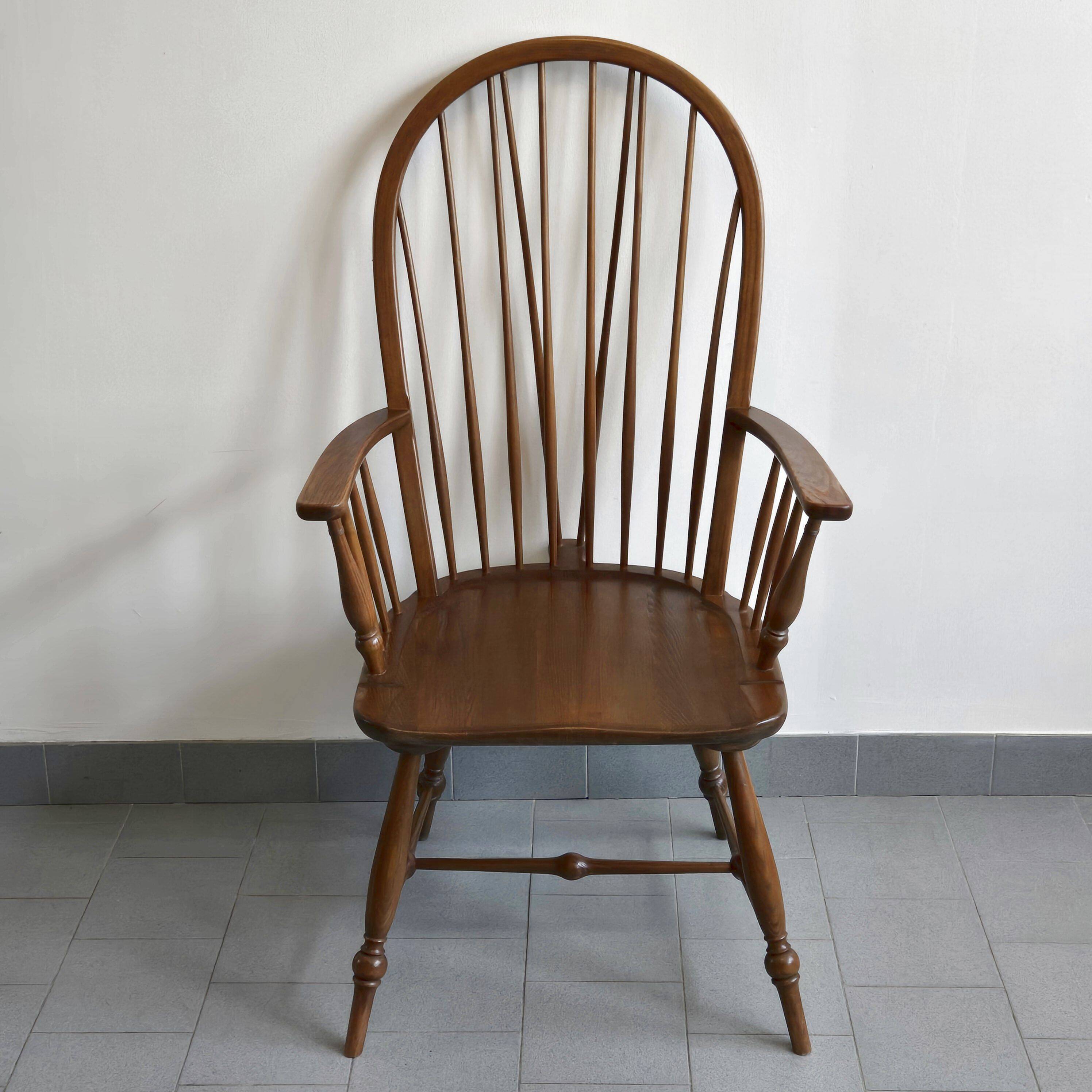Vintage Windsor style armchair 1950