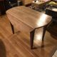 Vintage folding table in solid oak