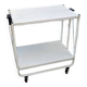 Folding rolling table, serving