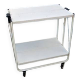 Folding rolling table, serving