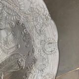 Vintage Swedish glass plate Doran by Goran Warff for Kosta Boda