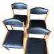4 vintage chairs