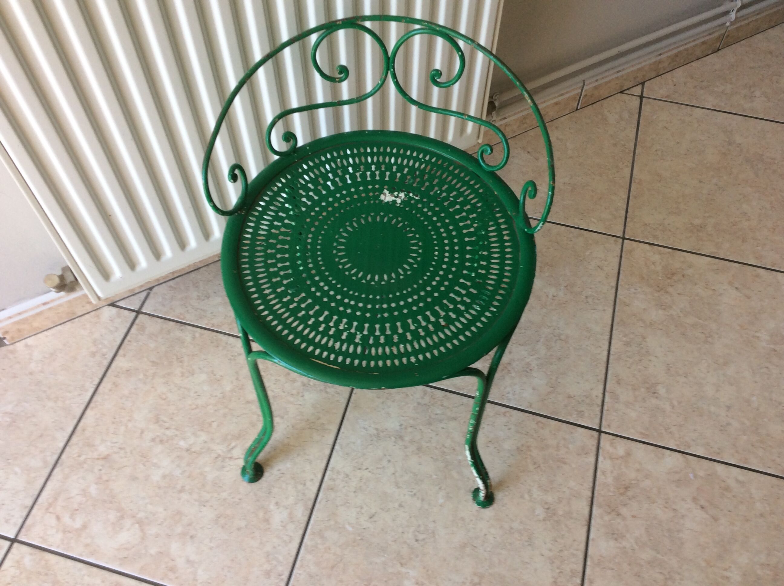 Old garden chair