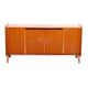 Commode moderne du milieu du siècle en noyer par František Jirák, années 1960, Tchécoslovaquie