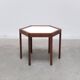 Rosewood 'Hexagon' side table by Hans Christian Andersen, 1960s