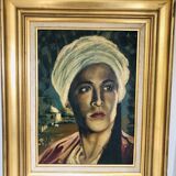 Orientalist portrait "Man with tuban" circa 1930
