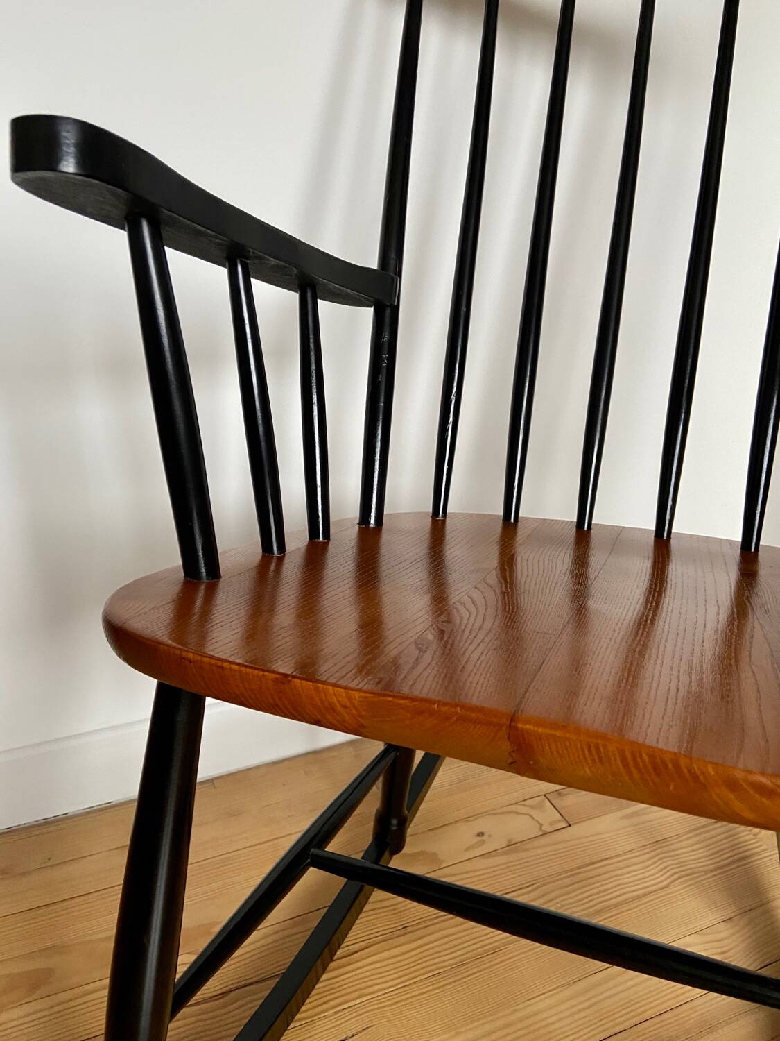 Vintage Scandinavian design rocking chair