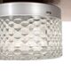 Lampe de plafond vintage en verre géométrique