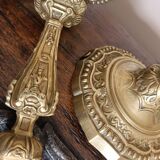 19th century bronze candlestick