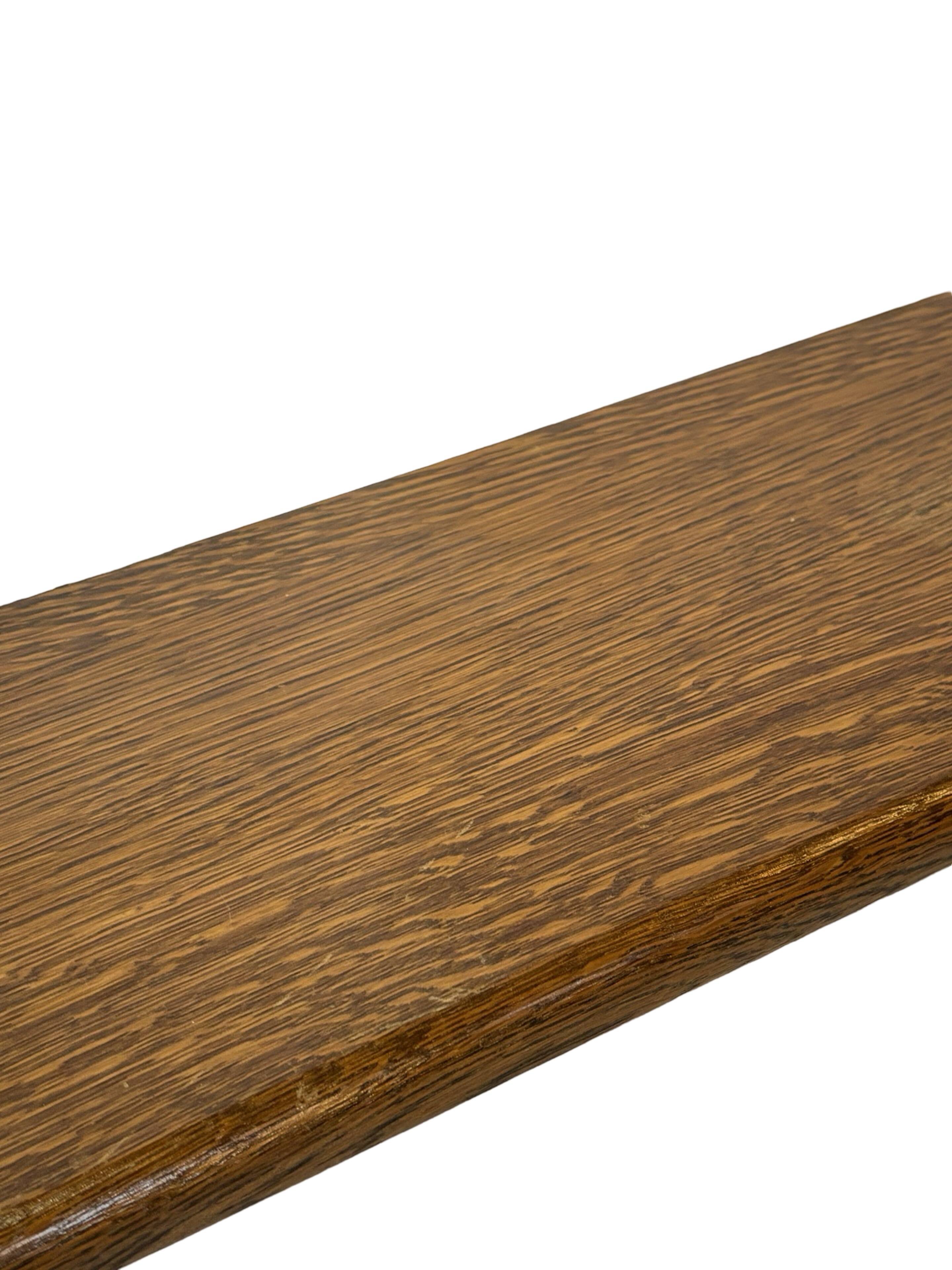 Vintage wall shell rack 1970s wood minimalist design