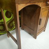 Small fir desk, workshop, 1950s