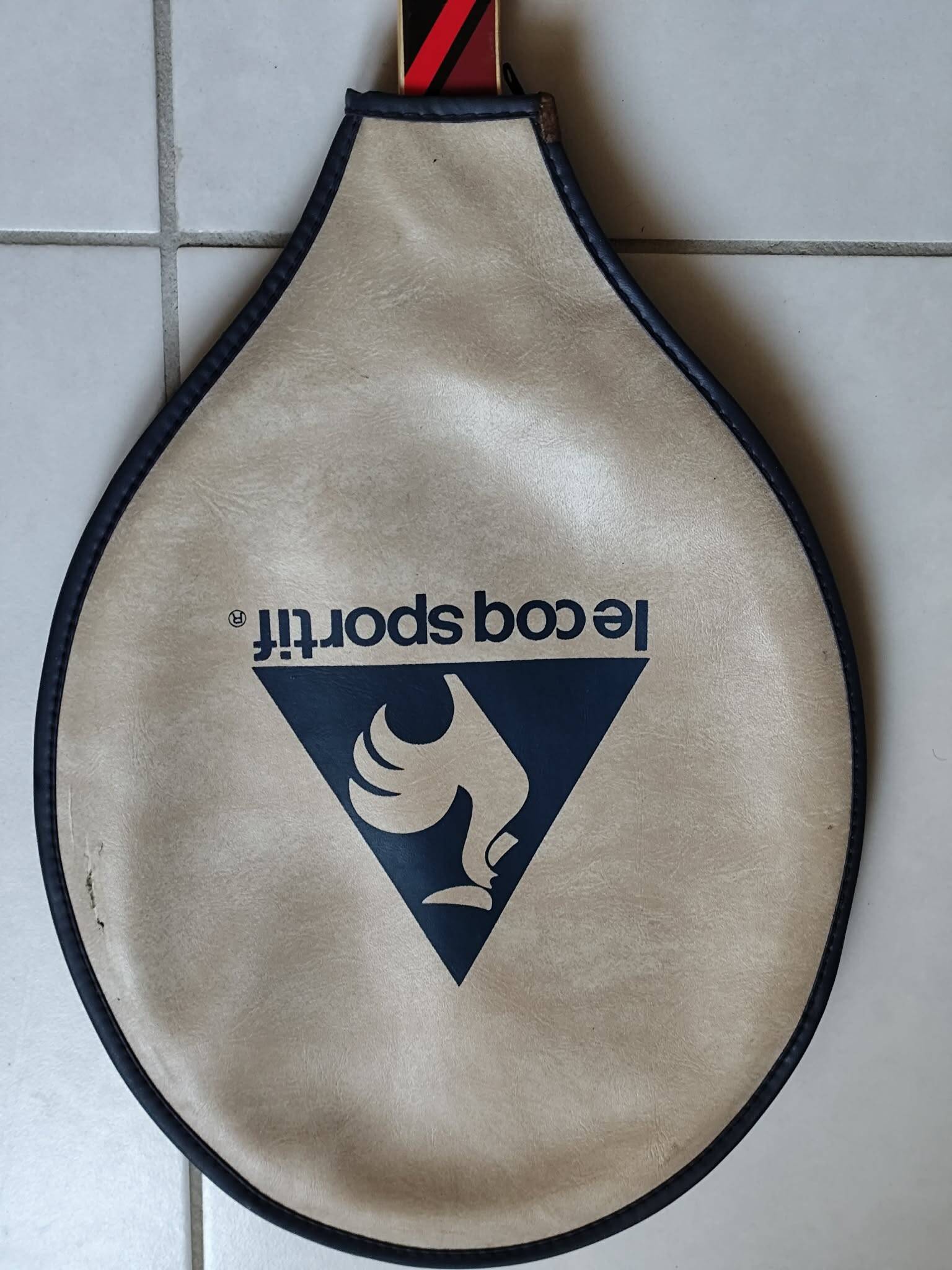 Racket Le Coq Sportif model Scorpion "Endorsed by Roscoe Tanner"