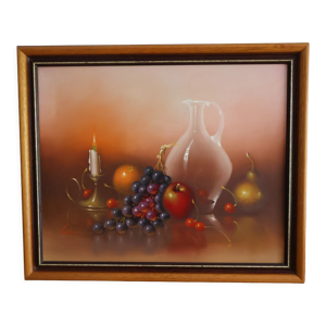 ancien tableau nature