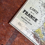 Vintage France map puzzle