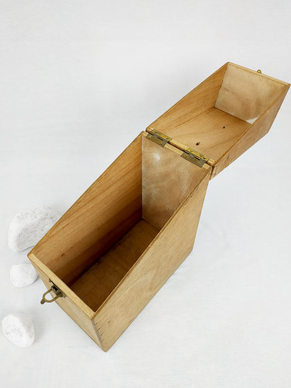 Boîte de rangement en bois