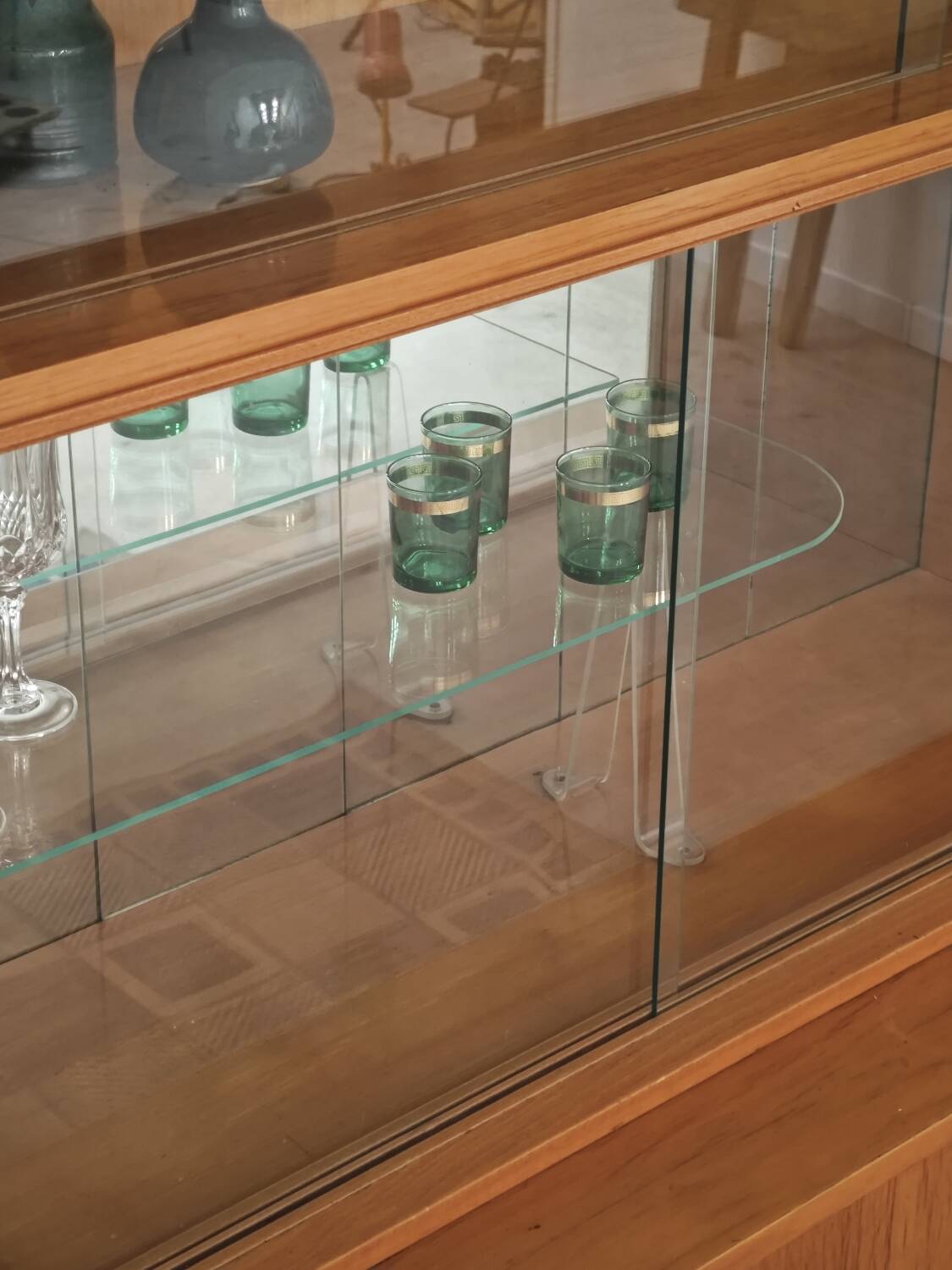 Vintage Czech display cabinet by Frantisek Jirak for Tatra 1960