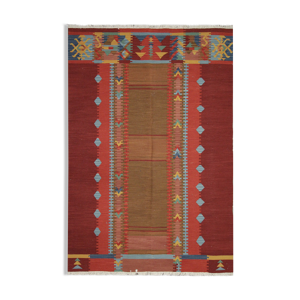 tapis kilim chinois tissé