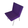 Hans J. Wegner Danish 1960´s Airport Chair, reupholstered in purple fabric