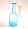 Vintage glass carafe in light blue blown glass 22cm