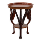 French Empire Side Table in Carved Wood, circa 1850