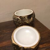Golden owl ice bucket Mauro Manetti