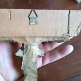 Antique gilded wooden frieze, shelf support