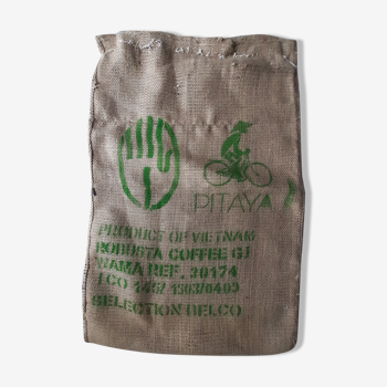 Burlap bag coffee pitaya vietnam