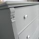 Oak chest of drawers