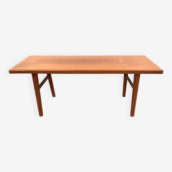 Table basse scandinave vintage en teck