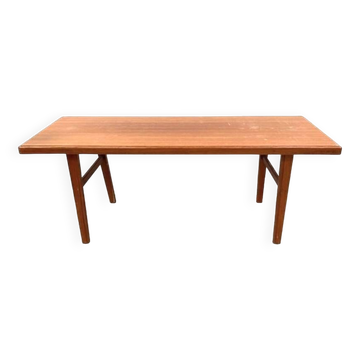 Table basse scandinave vintage en teck