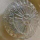 Vintage moulded glass ceiling light