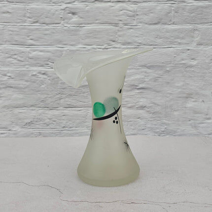 Frosted glass vase Mäser collection Vario Première