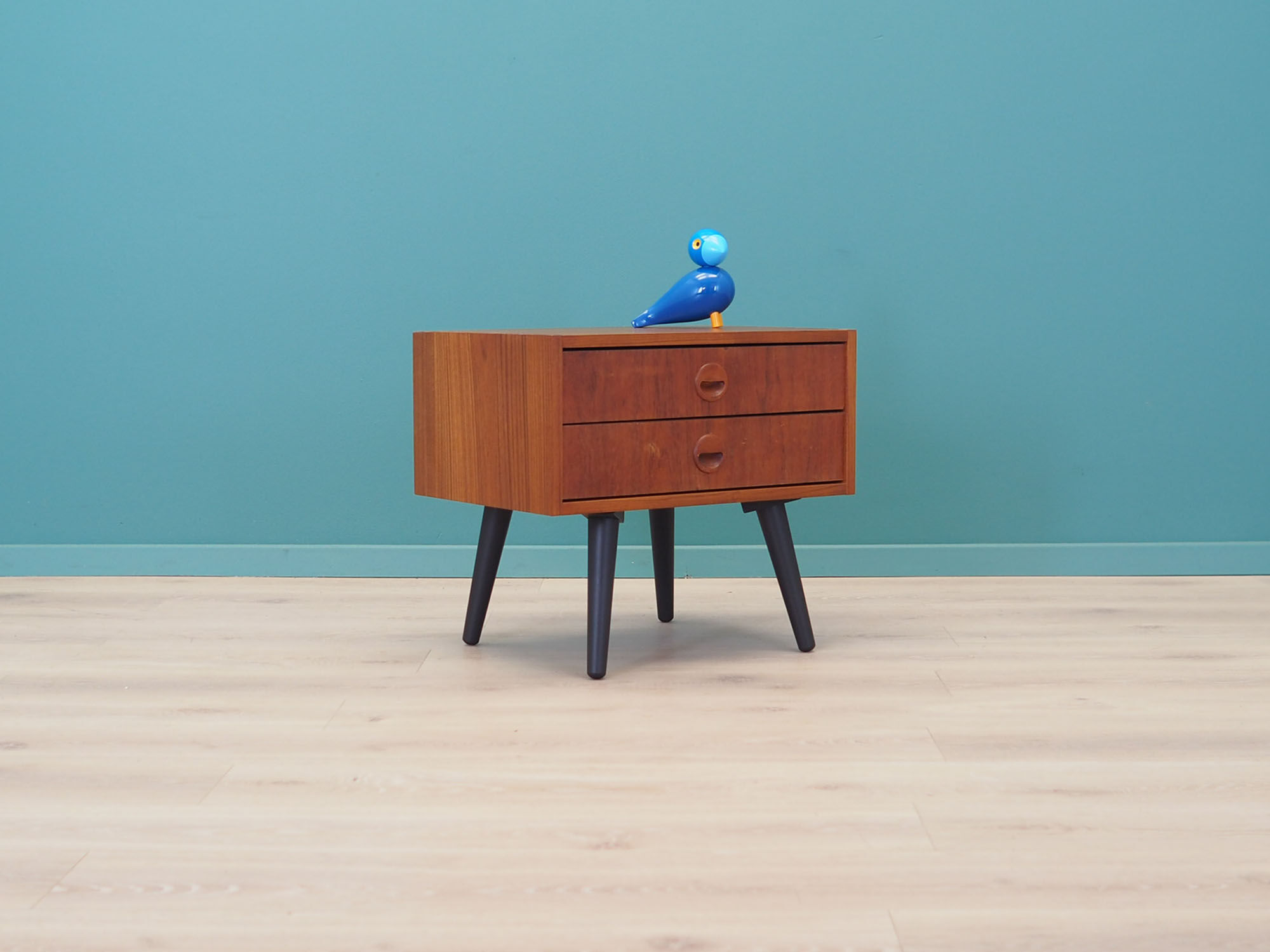 Teak bedside tables, 70s, Danish design, made in Denmark