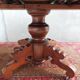 English oval table with 19th century mahogany extensions