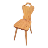 Chaise brutaliste vintage