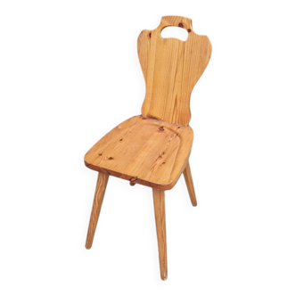 Chaise brutaliste vintage